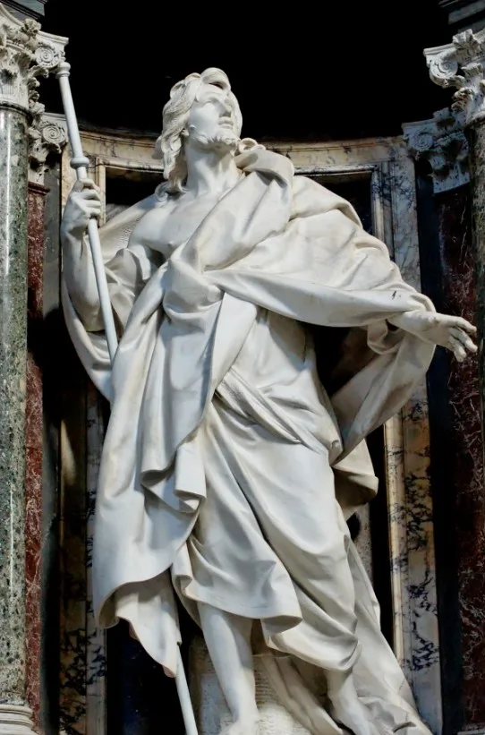 Saint James Apostle Greater Statue Rome