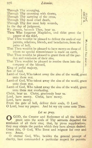 Lasance Litany of the Faithful Departed Page 2